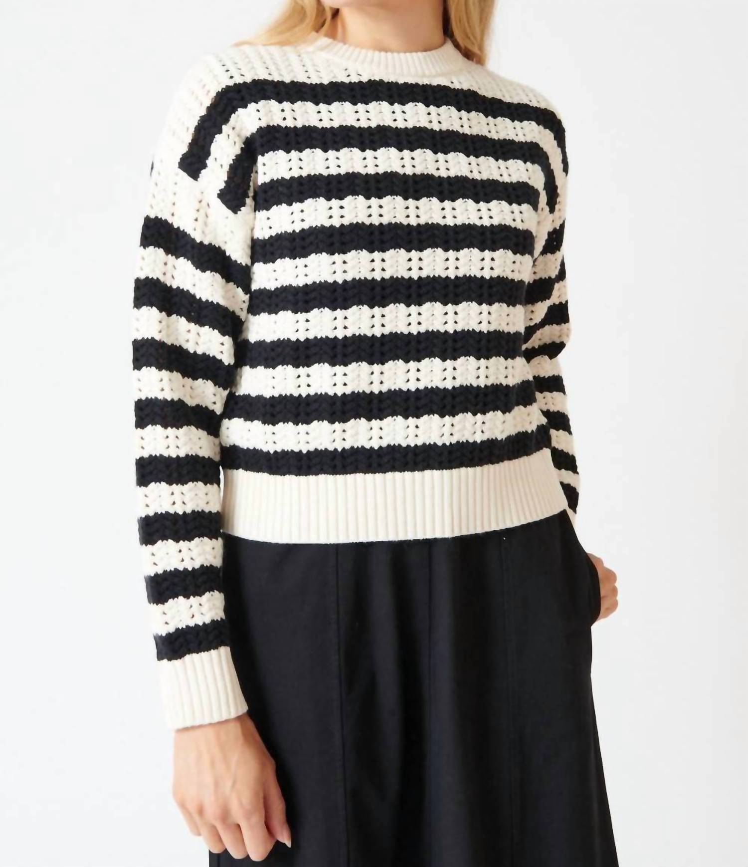 Lilla P - Stripe Stitch Sweater