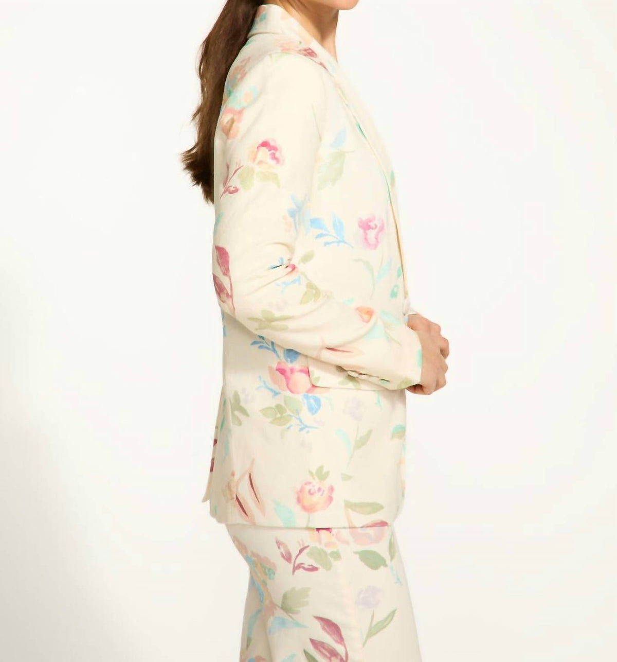 Fdj - Textured Print Blazer