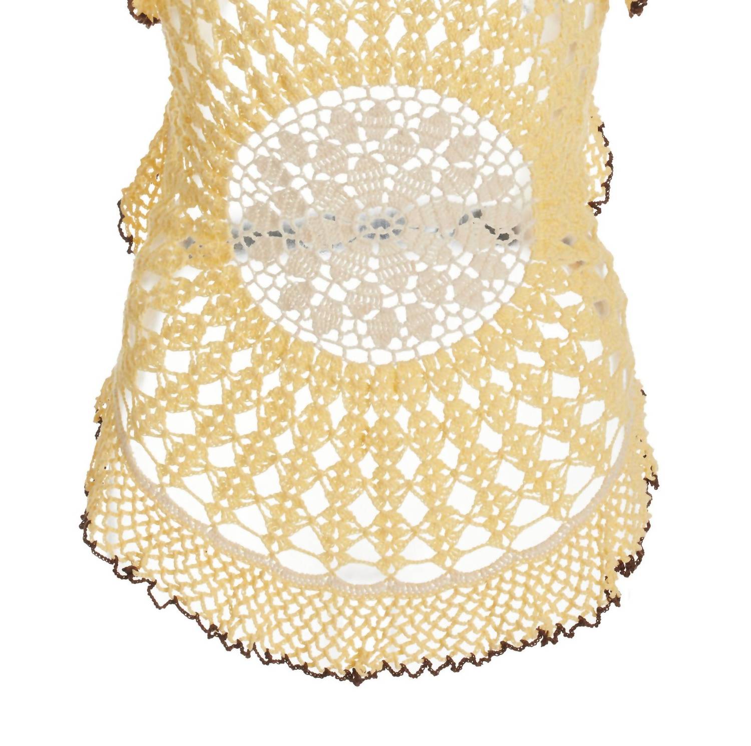 Diotima - Toile Doilie Crochet Top