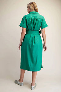 Glam - Timeless Tie-waist Midi Dress