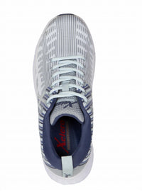 Xelero Women's Steadfast Shoe in white violet - women's sneaker - detail view