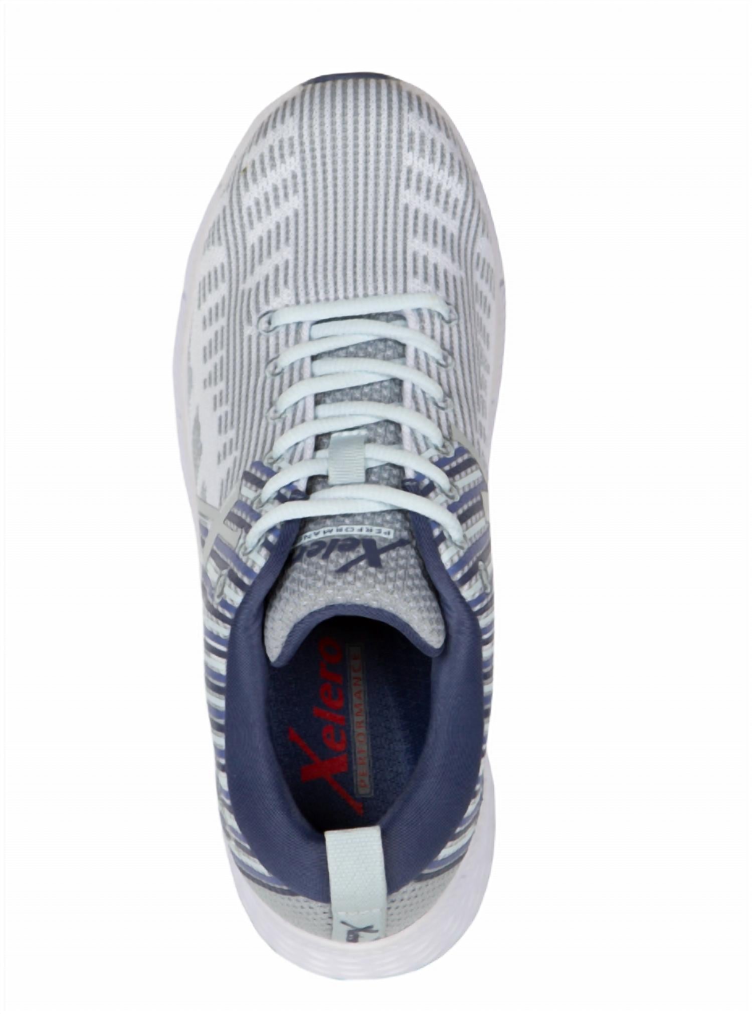 Xelero Women's Steadfast Shoe in white violet - women's sneaker - detail view