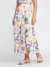 Self Contrast - Rain Front Slit Skirt