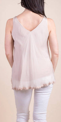 Gigi Moda - Carino Silk Sleeveless Top