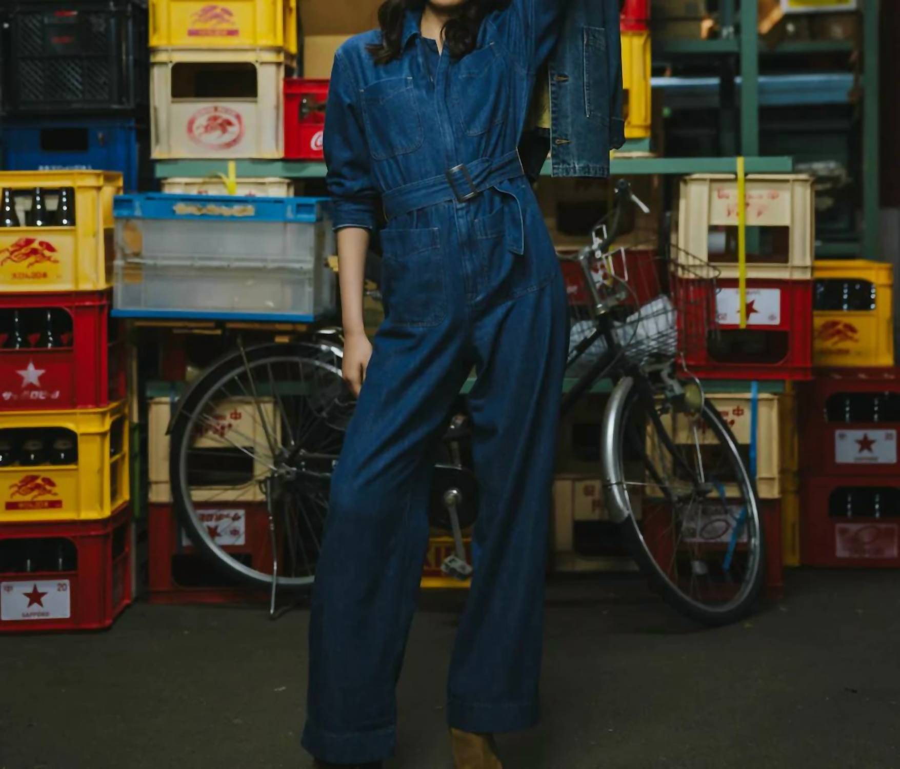 Sendero Provisions Co. - Margot Denim Jumpsuit