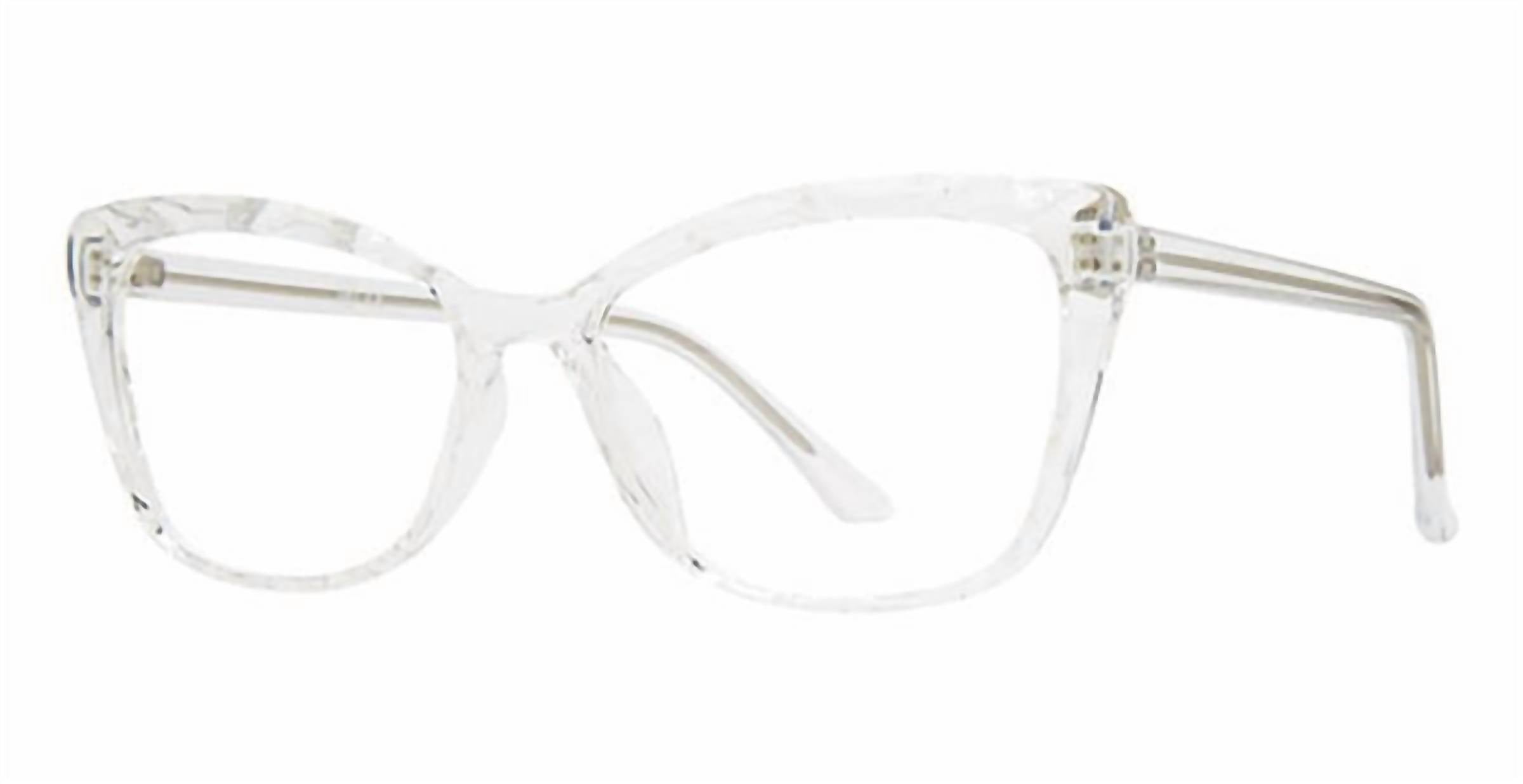 Soho Women's 54mm Cat-eye Glasses in crystal - women's accessory