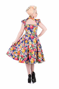 Orchid Bloom - Amelia Swing Dress