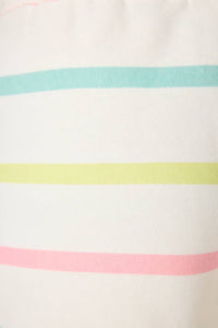 Pj Salvage - Limes Sunshine Striped Shorts