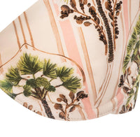 Agua By Agua Bendita - Magdalena Moriche Palm Embroidered Printed Bikini Top