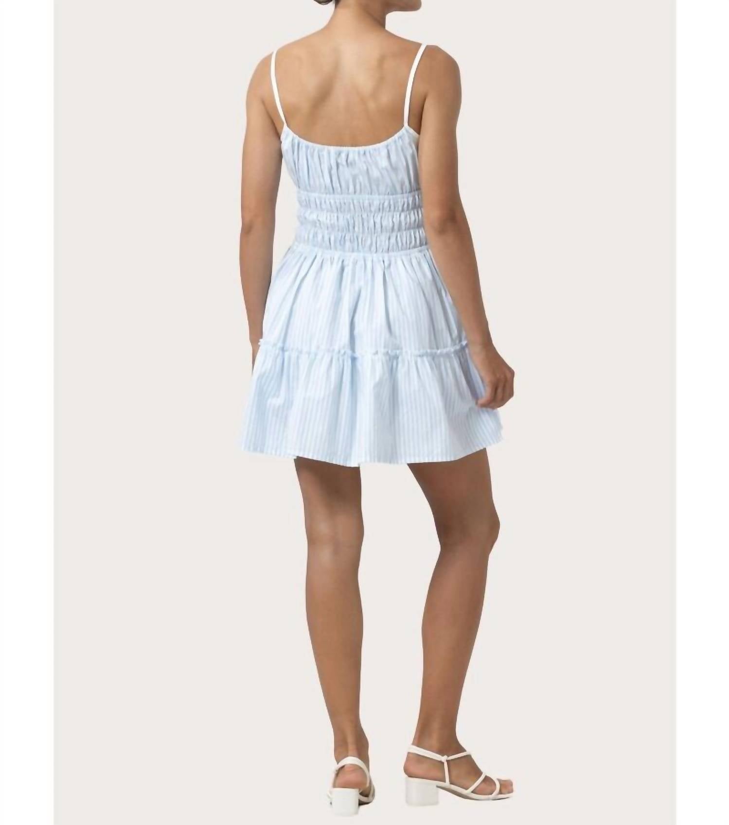 Lusana - Rosa Poplin Dress