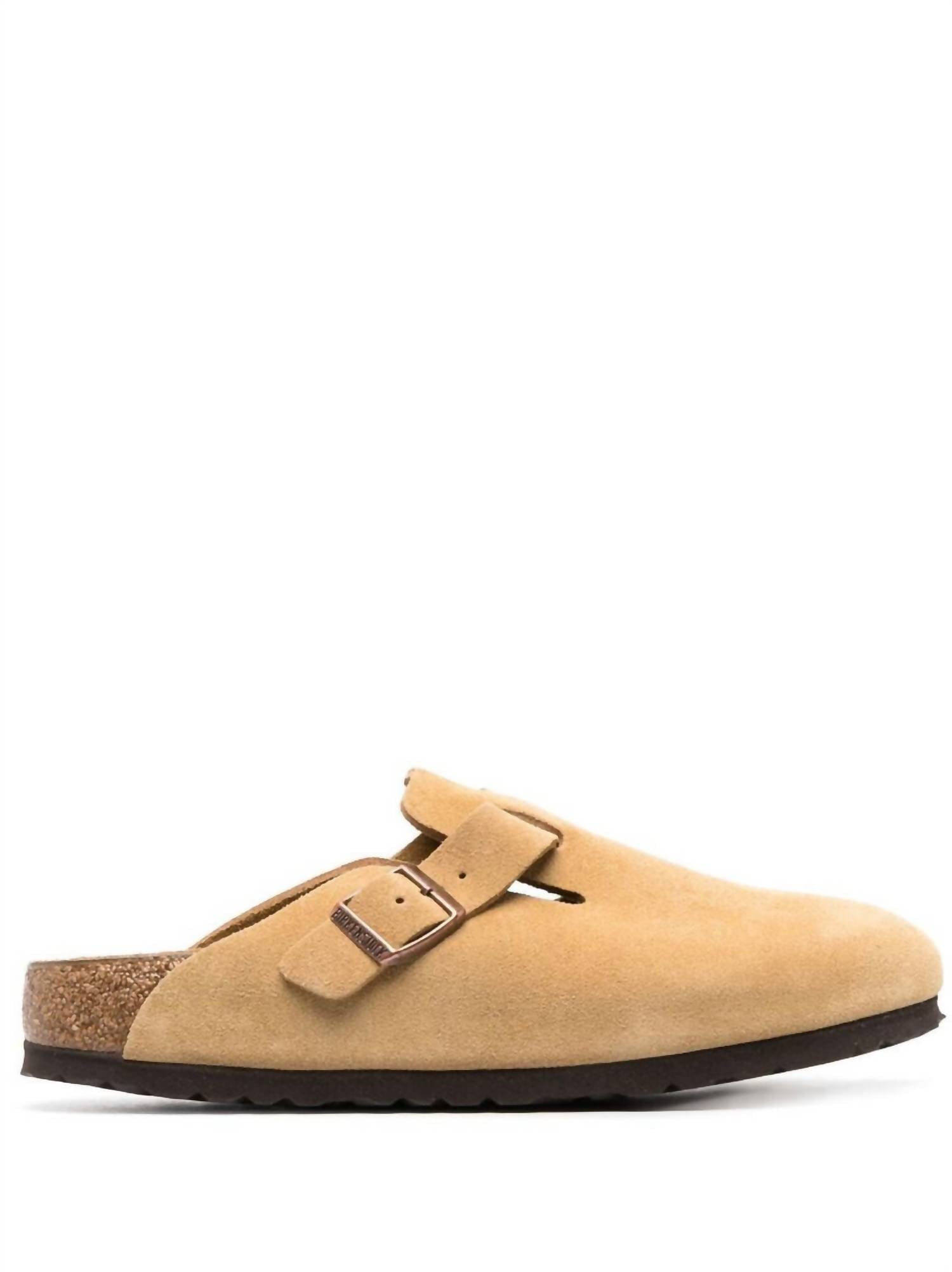 BIRKENSTOCK Women's Boston Clog in latte cream - women's shoe