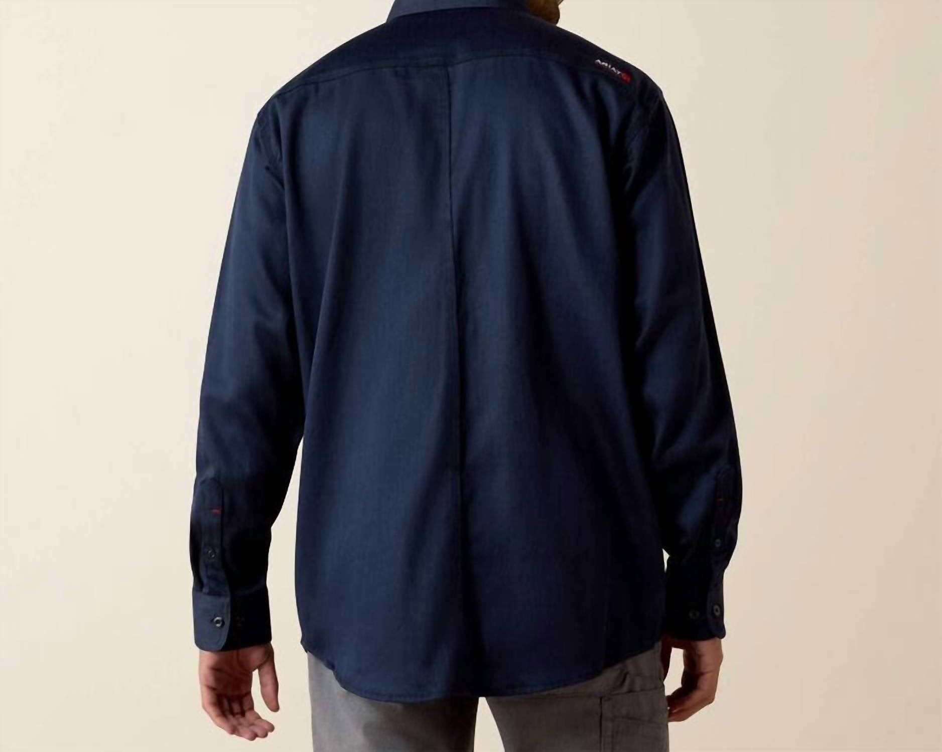 Ariat - Flame Resistant Solid Button Work Shirt - Tall