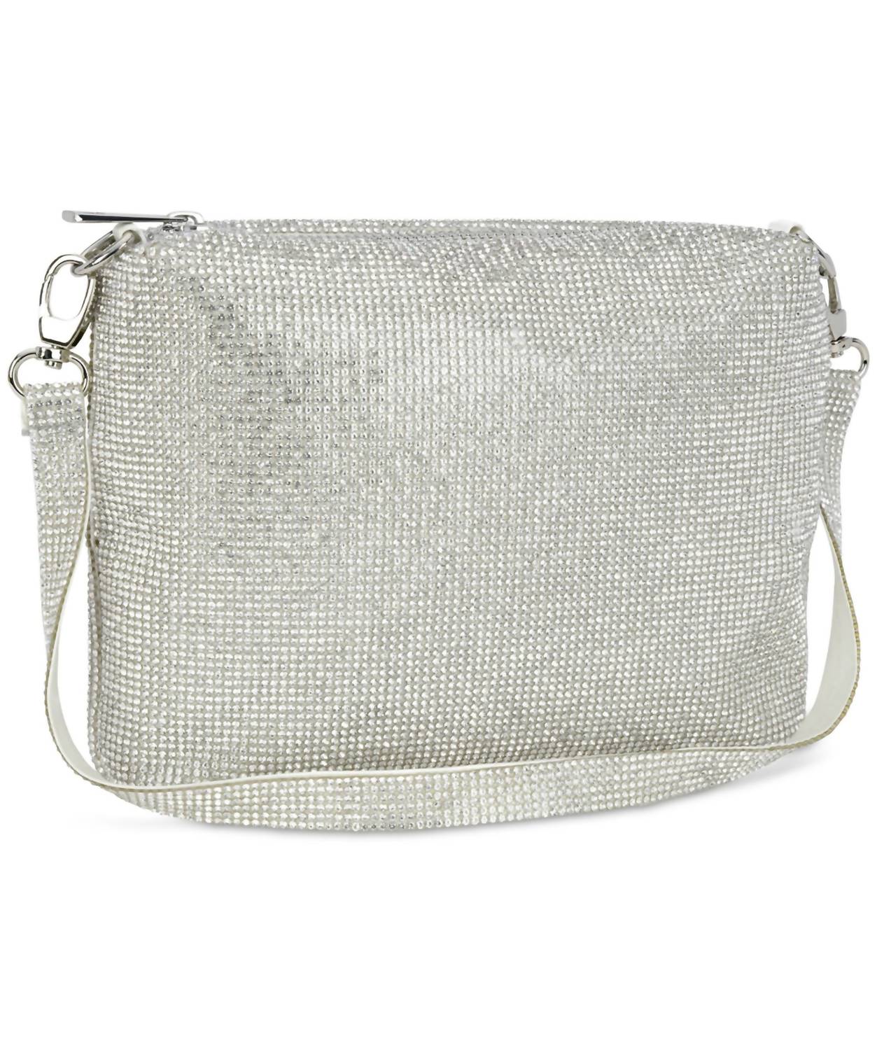 iScream Crystal Crossbody Bag in white - women's bag - detail view