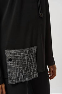Joseph Ribkoff - Casual Mock Neck Pullover