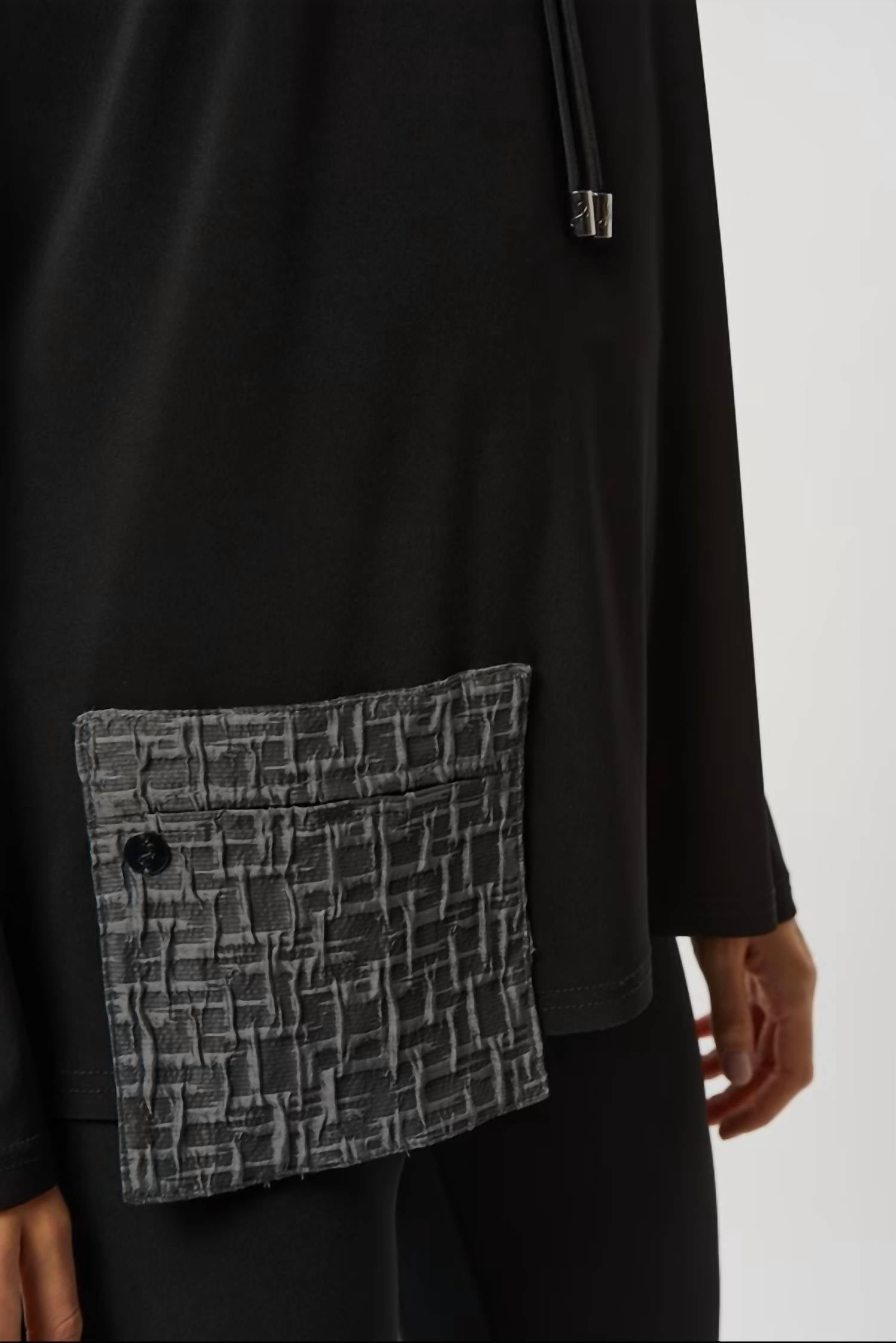 Joseph Ribkoff - Casual Mock Neck Pullover