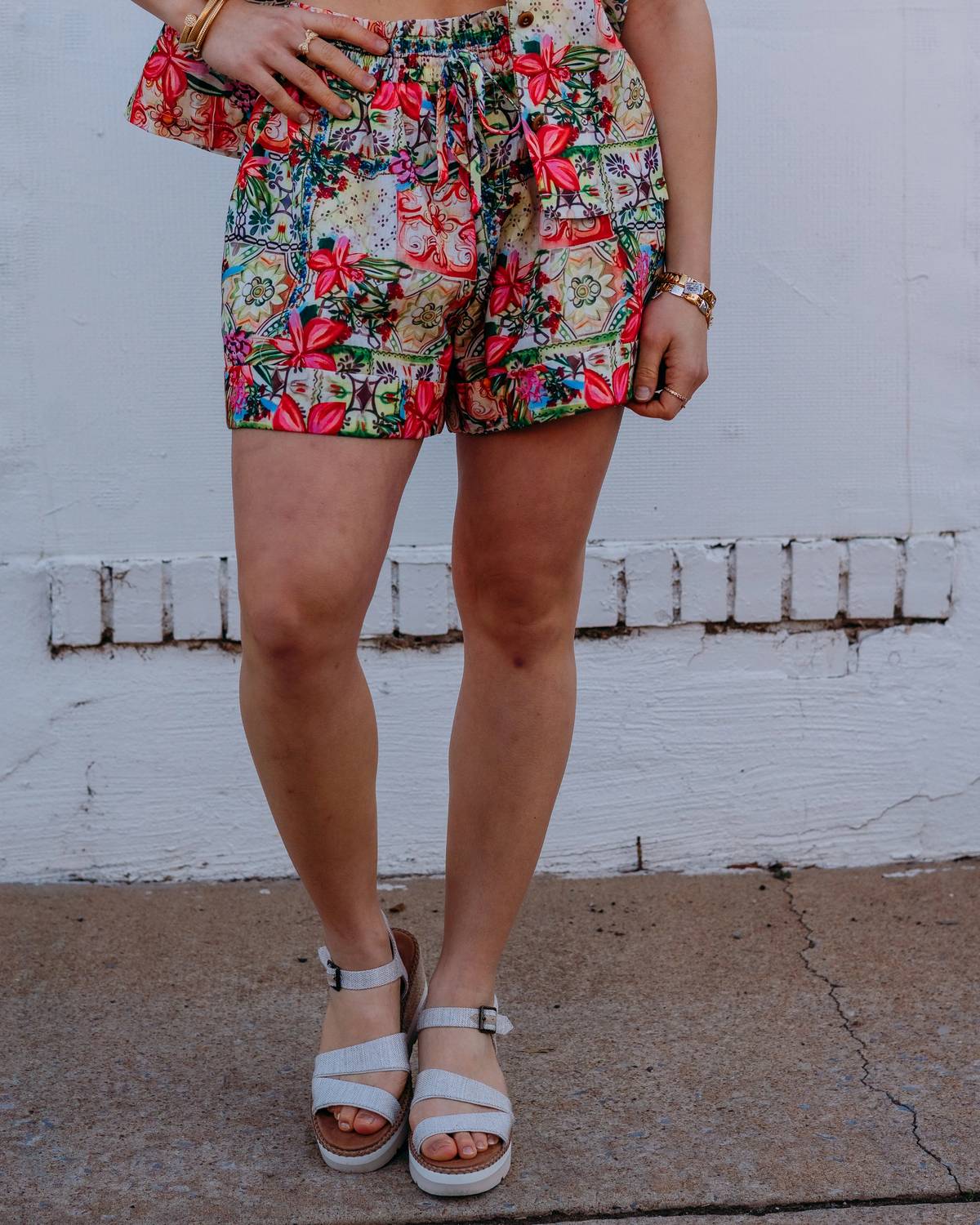 Joy Joy - Cuffed Pull On Shorts