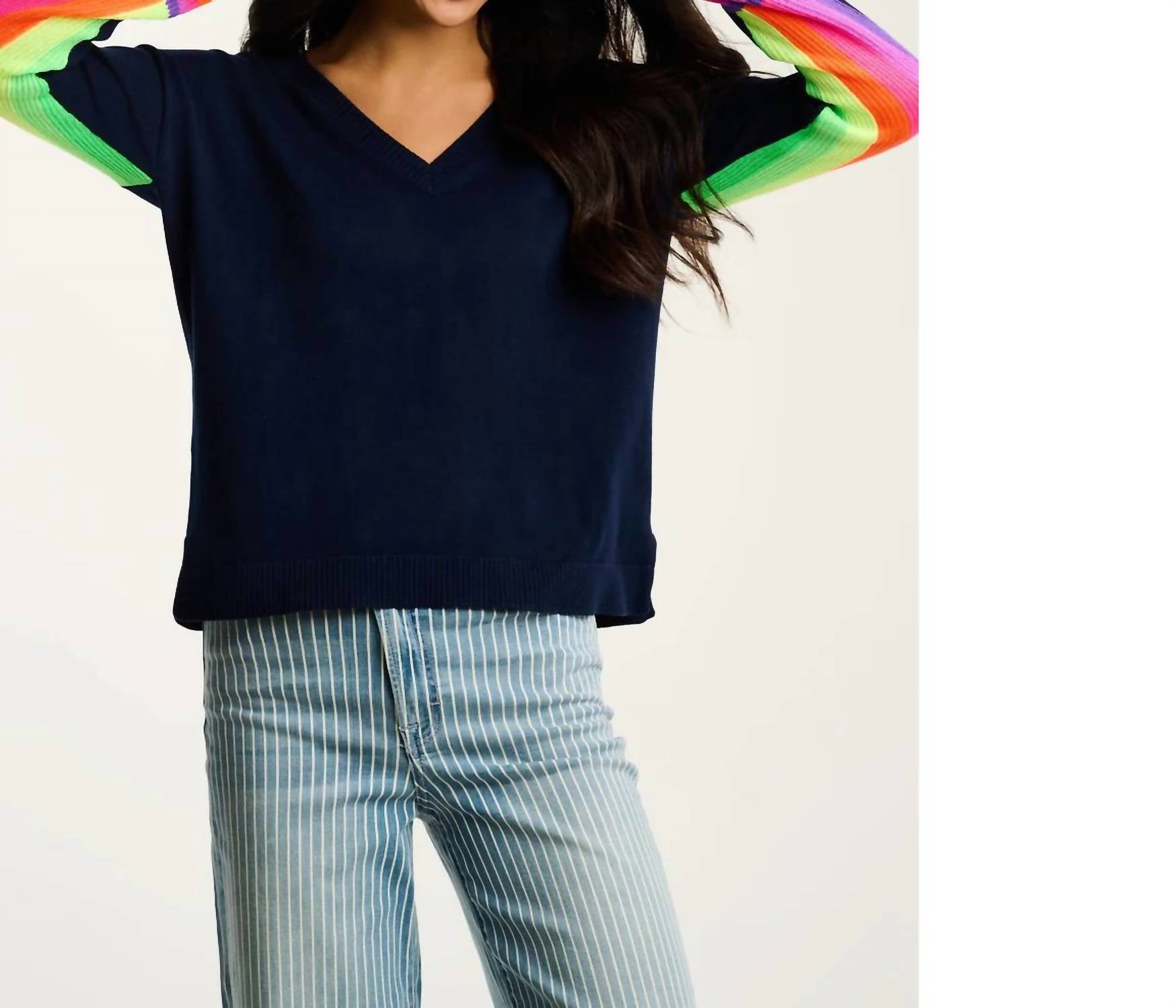 Lisa Todd - Brite Side V-neck Sweater