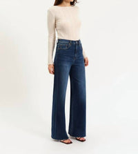 Daze - Far Out High Rise Wide Leg Jeans