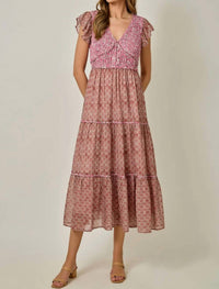 Mystree - Blushing Bloom Dress
