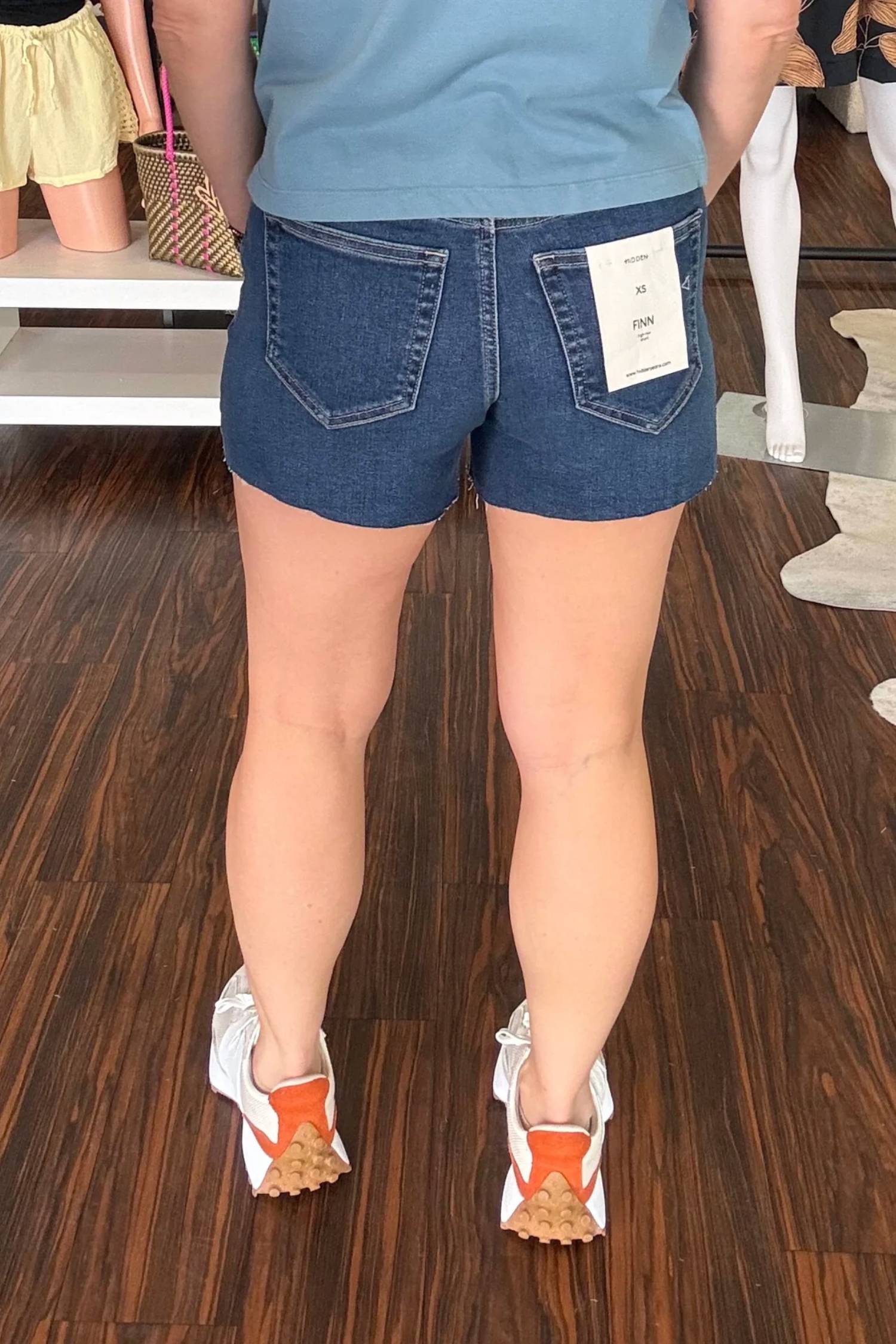 Hidden - Stretch Denim Shorts