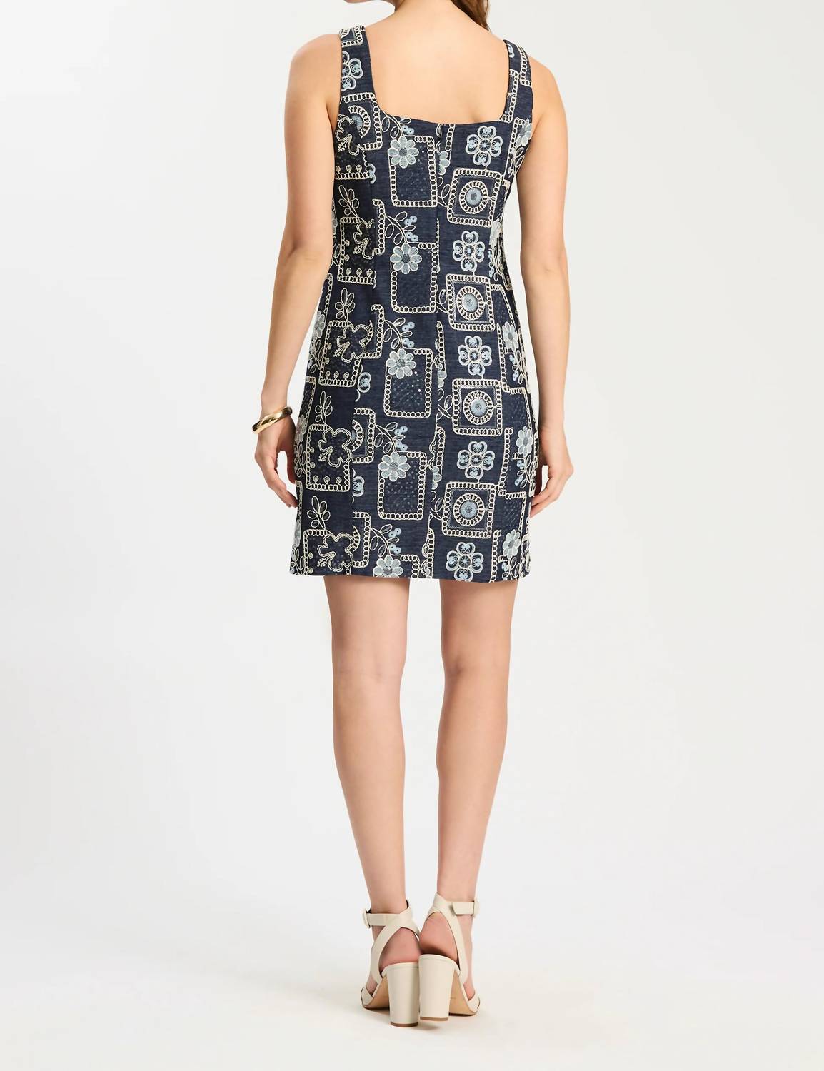 Tyler Boe - Pamela Embroidered Shift Dress