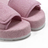 HUNTER Women's Original Terry Towelling Logo Slides in fox glove - women's shoe - view 8