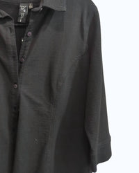 Focus Fashion - Women's 3/4 Sleeve Button Down Blouse