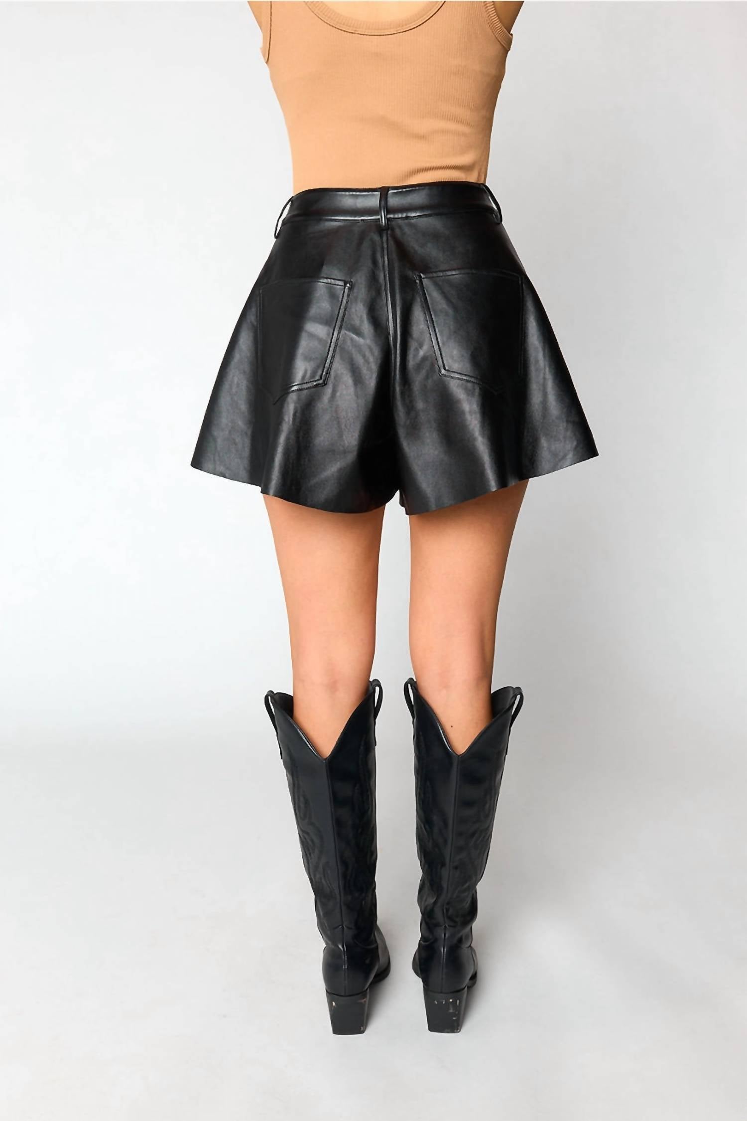 Buddylove - Vegan Leather Shorts