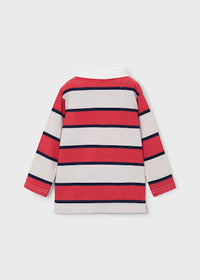 Mayoral - Striped Rugby Polo Shirt