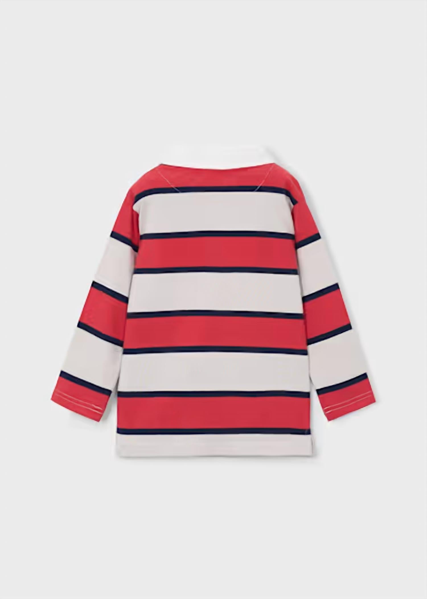 Mayoral - Striped Rugby Polo Shirt