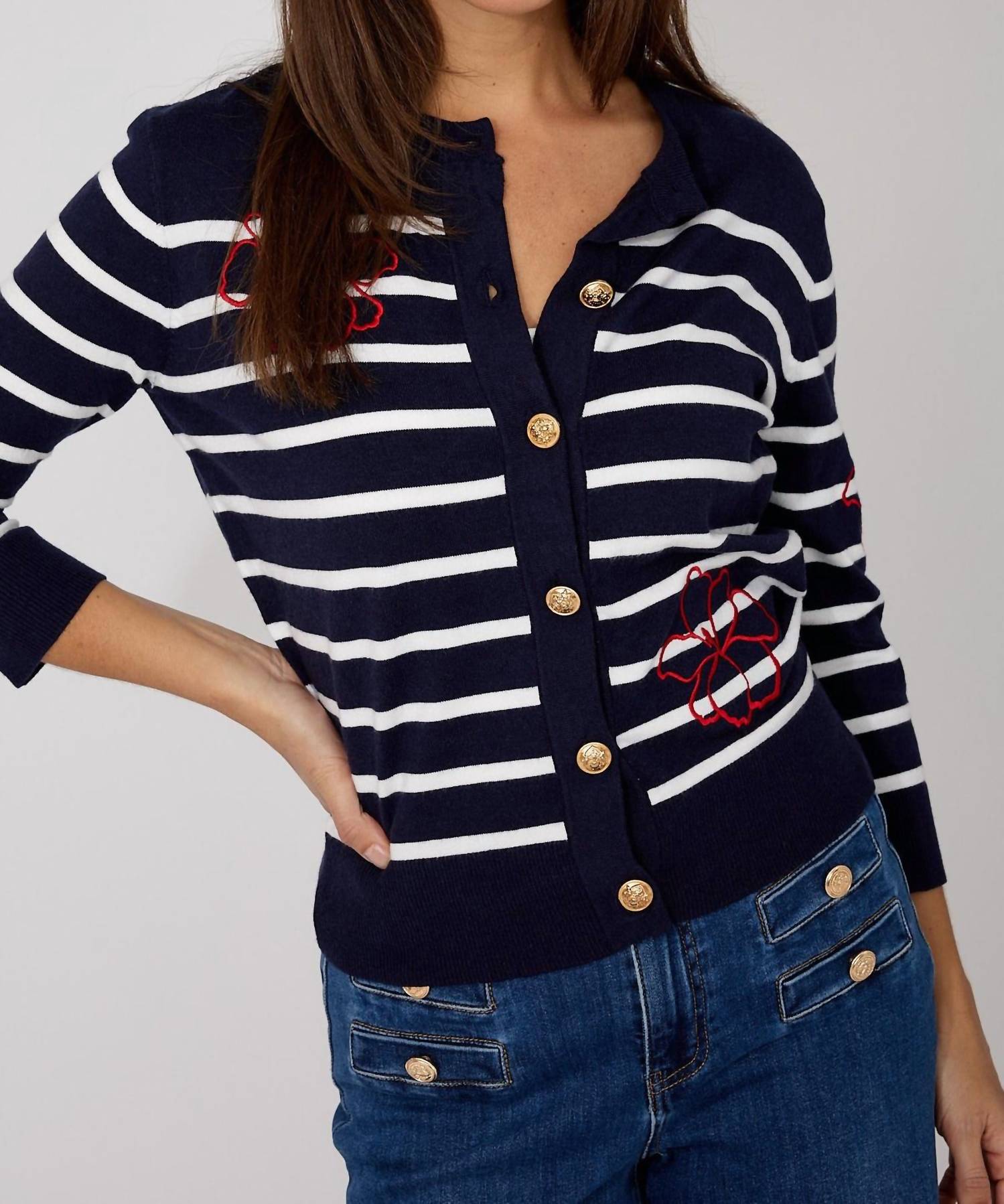 Frank Lyman - Striped Cardigan