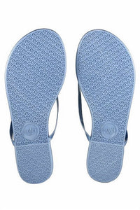 solei sea Women's Indie Flip Flop Sandal in metallic denim - women's sandal - view 4