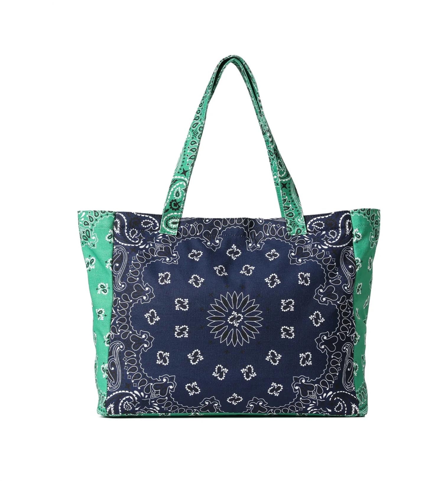 Haute Shore - Women's Bandana Zip Tote Bag