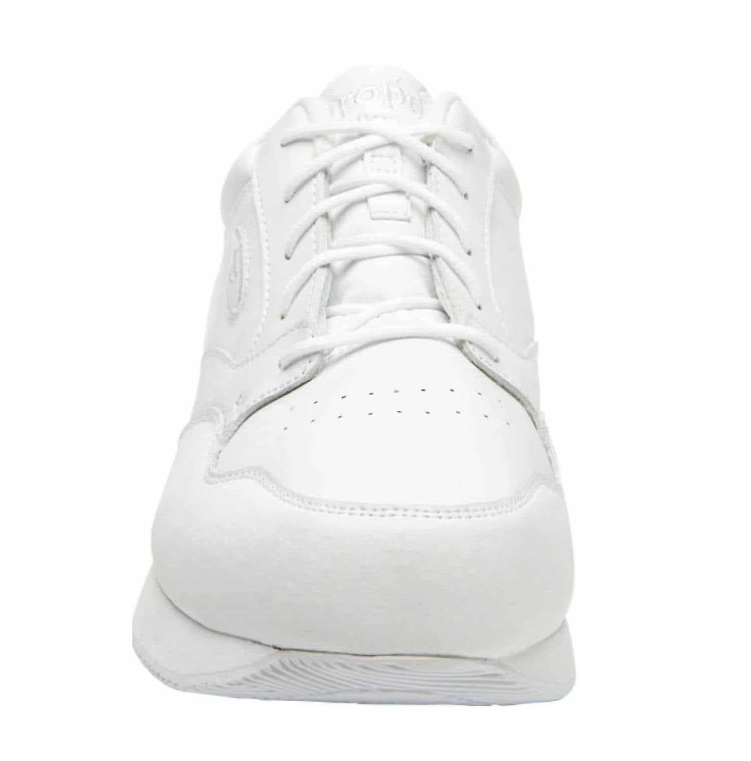 PROPET Men's Life Walker Lace Shoes in white - men's shoe - view 4