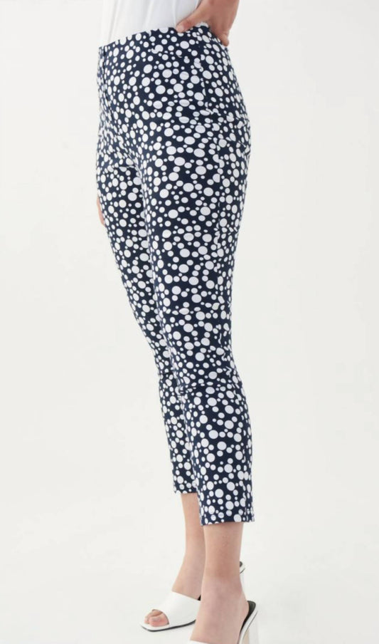 Joseph Ribkoff - Black print pants