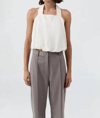 St. Agni - Cloud Twist Halter Top