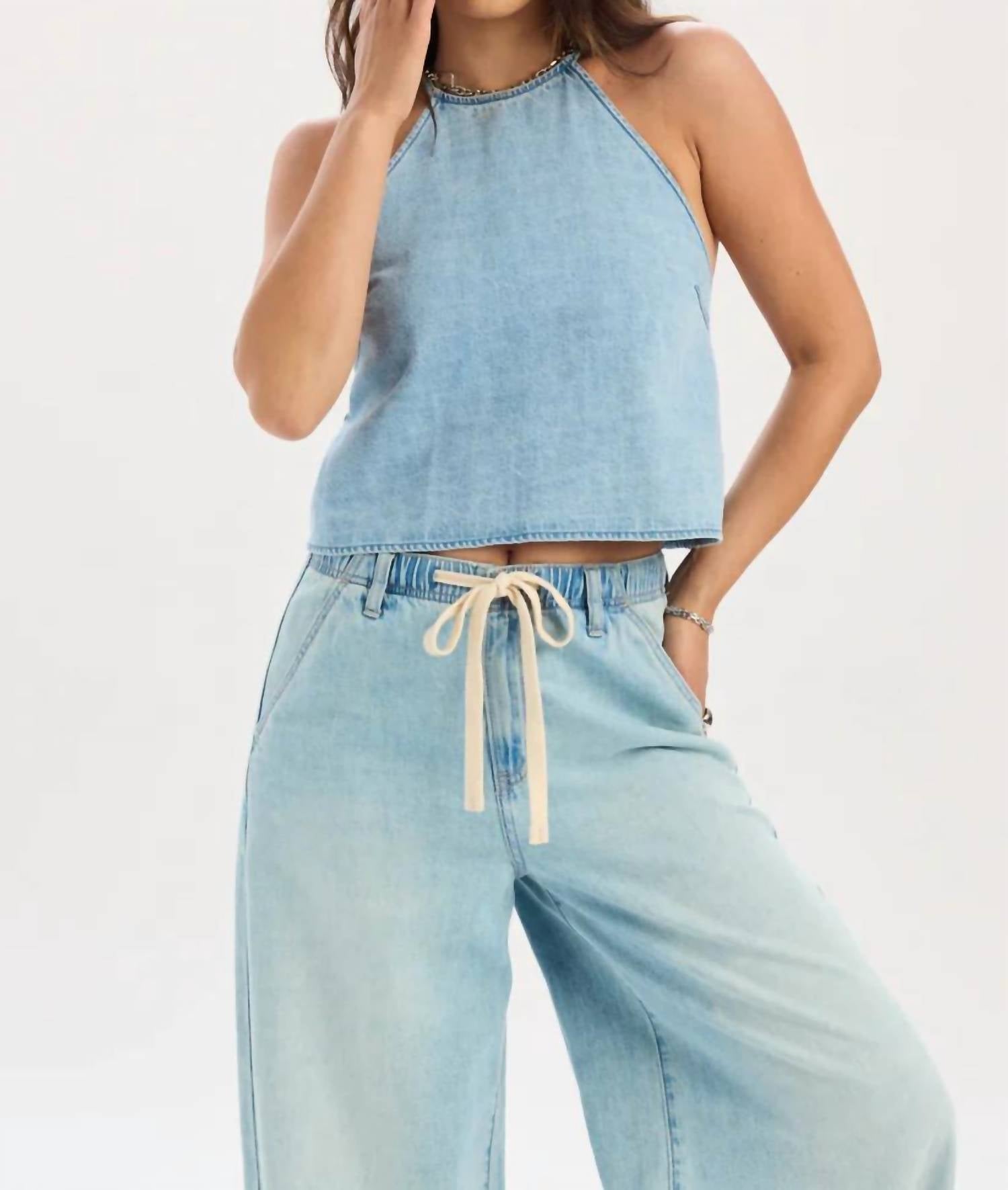 Daze - Tulip Halter Top
