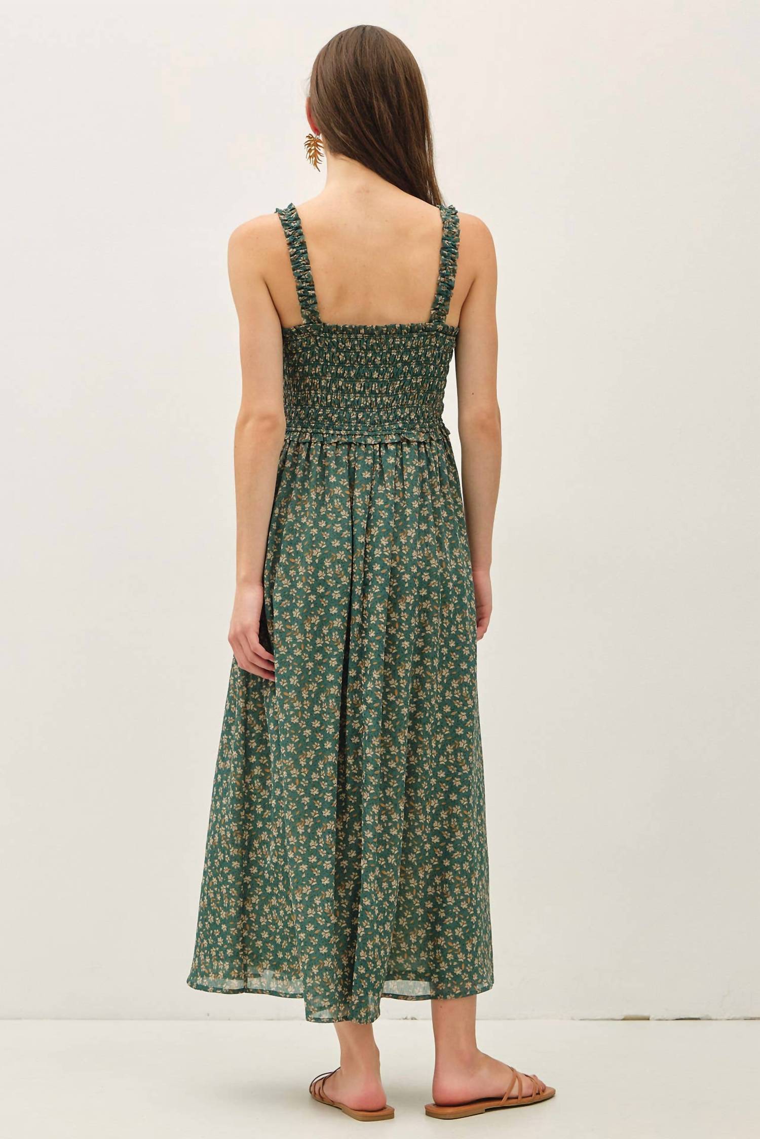Be Cool - Floral Print Midi Dress