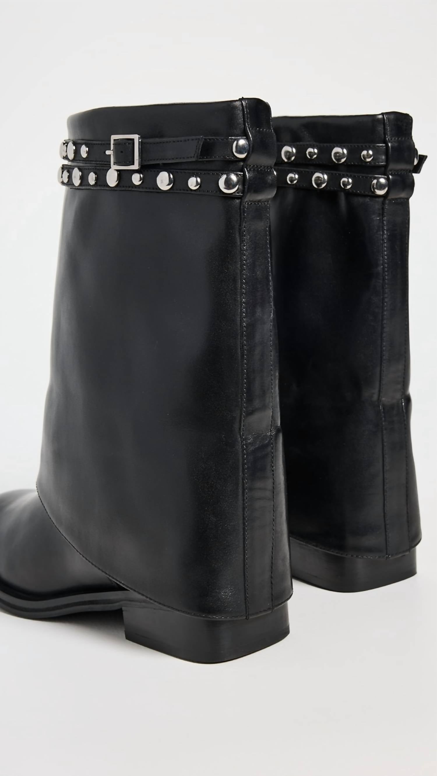 Free People - Women's Scorpio Studded Foldover Boot