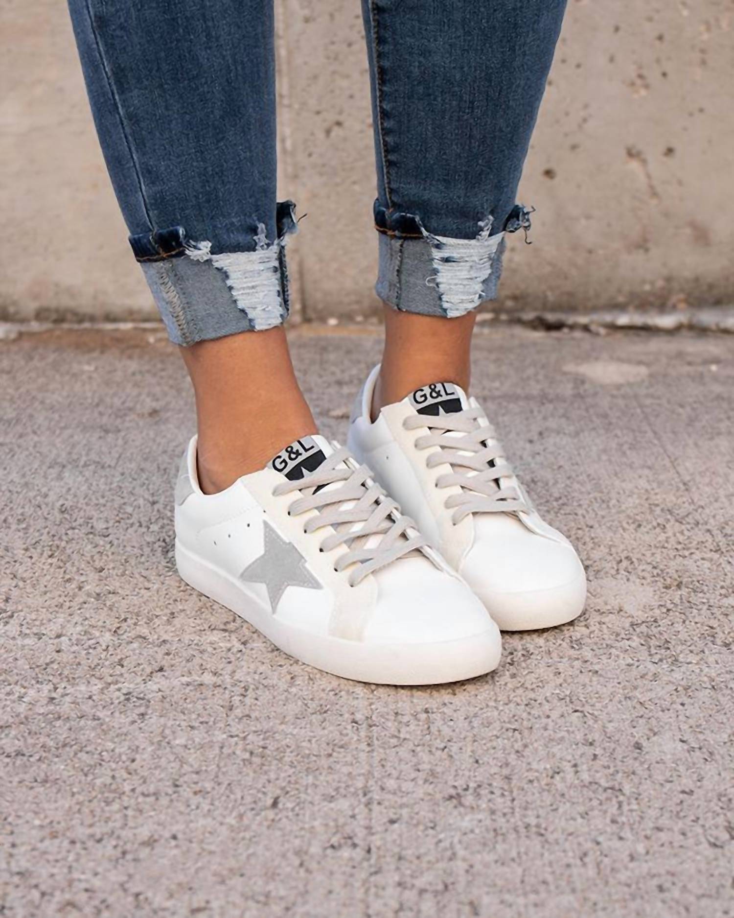 Grace And Lace - Women's Star Sneakers