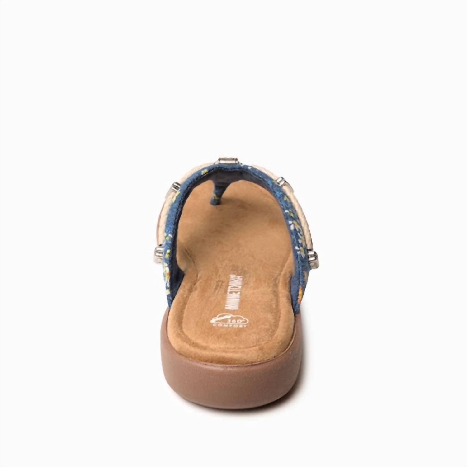 Minnetonka - Women's Silverthorn 360 Toe Post Sandal
