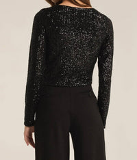 Z Supply - Sequin Long Sleeve Top
