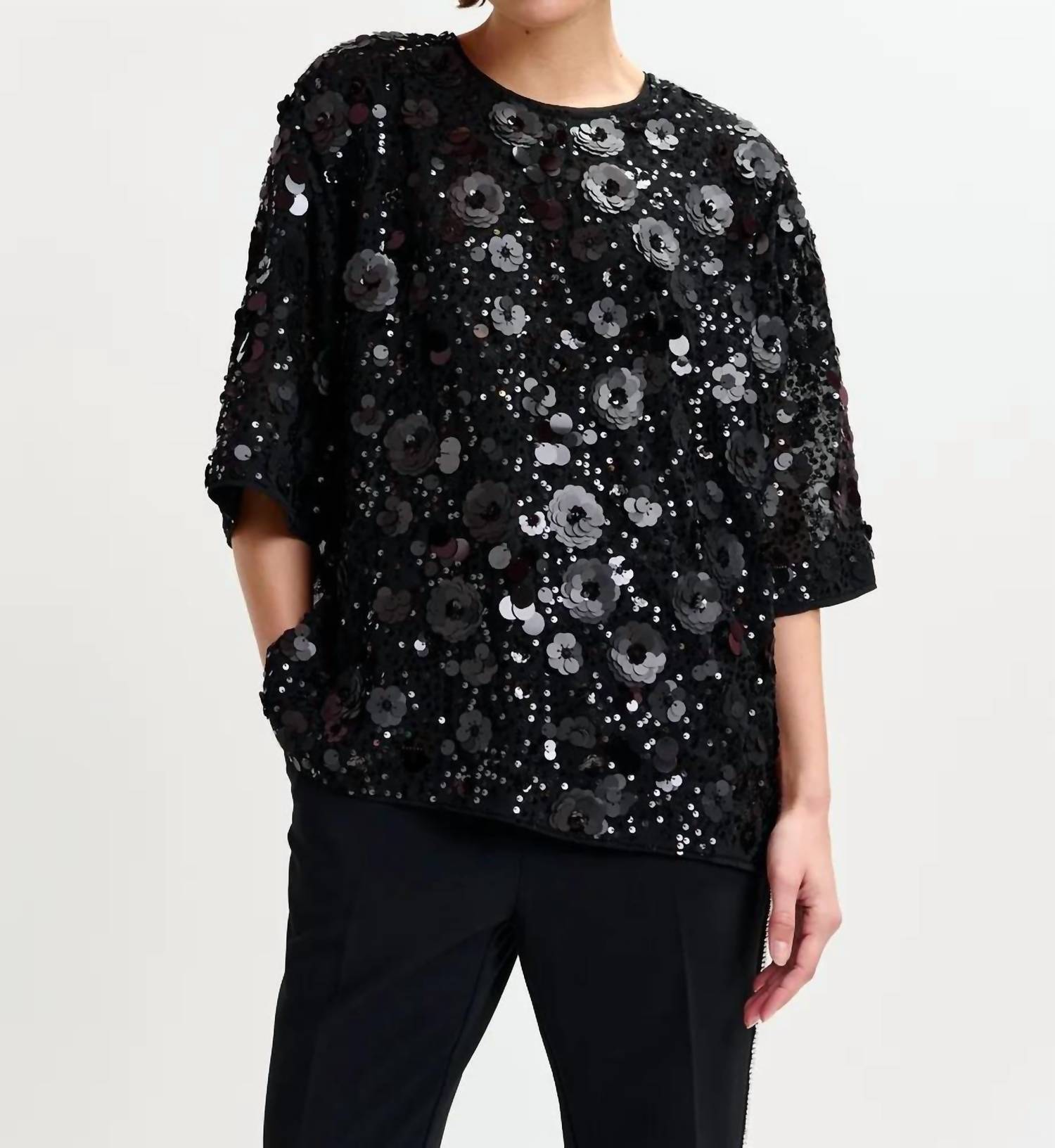 Essentiel Antwerp - Sequin Embellished Top