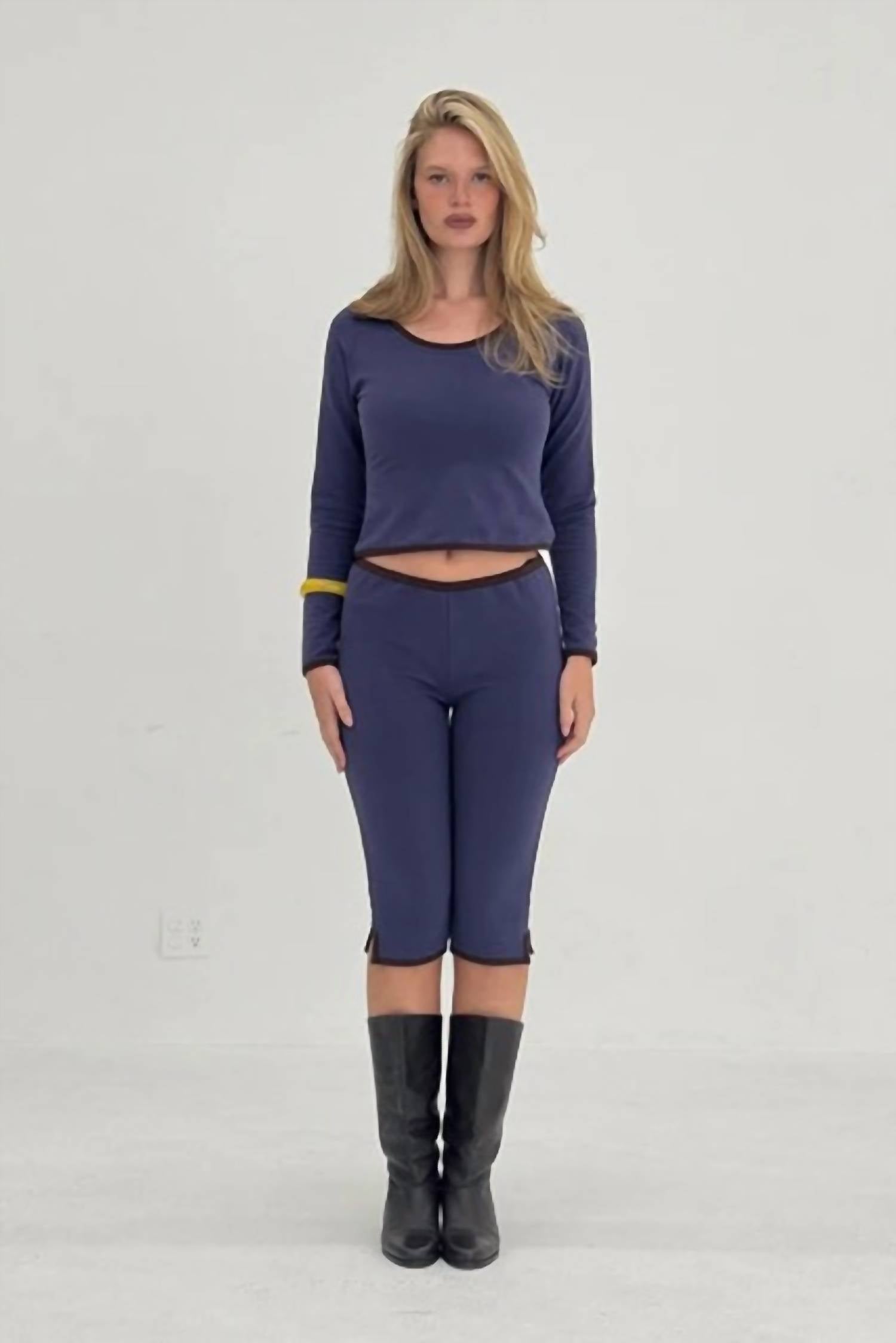 Find Me Now - Binded Capri Pants