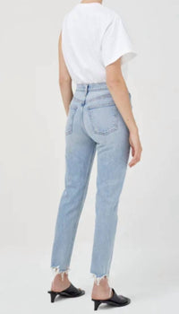 Agolde - Merrel Mid-rise Straight Jeans
