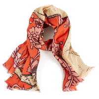 Thomas Paul - Women's Equus Ditsy Floral Voile Shawl