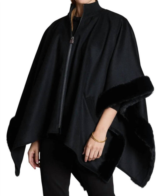 Tyler Boe - Leslie Fur Zip Cape