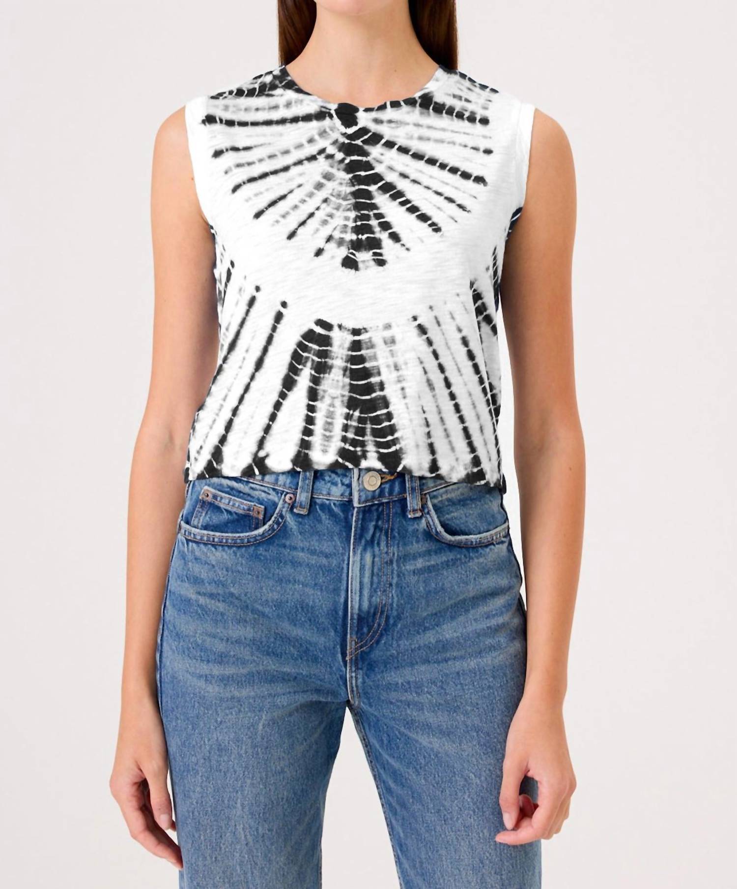 Goldie - Astral Tie Dye Crop Tank