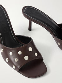 Staud - Women's Bea 66 Studded Leather Mule