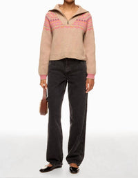 Marine Layer - Archive Whitney Quarter Zip Sweater